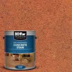 BEHR Premium 1 gal. #STC 30 Terra Cotta Glaze Semi Transparent Concrete Stain 85001