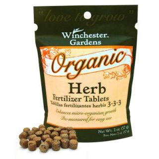 Winchester Gardens 2 oz. Organic Herb Fertilizer Tablets WG140