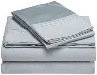 Andiamo Resorts Collection 420 Thread Count Cotton Full Sheet Set, Teal   Pillowcase And Sheet Sets