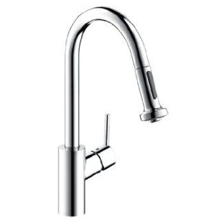 Hansgrohe 14877 Talis S HighArc Kitchen Faucet w/ Two Spray Modes   Kitchen Sink Faucets  