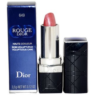 Rouge Dior Voluptuous Care No. 649 Mythical Pink Lipstick Christian Dior Lips
