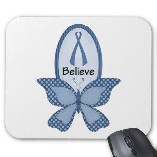 Believe  Blue Awareness Mousepads