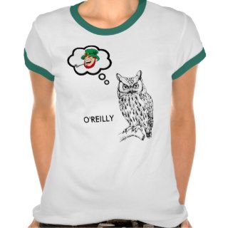 O'Reilly Owl St Patrick's Day Tee