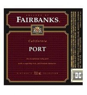 Fairbanks Port 750ML Wine
