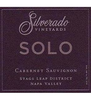 Silverado Vineyards Cabernet Sauvignon Solo 2009 750ML Wine