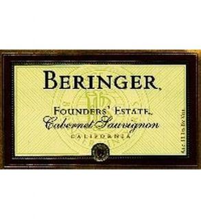 Beringer   Founder's Estate Cabernet Sauvignon 2011 Wine