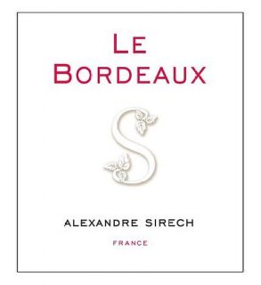 2010 Alexandre Sirech Le Bordeaux Red 750ml Wine