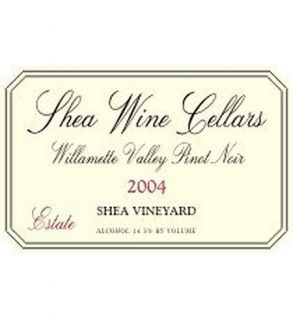 Shea   Pinot Noir Willamette Valley Shea Vineyard Estate 2010 Wine