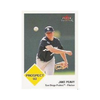2003 Fleer Tradition #427 Jake Peavy PR Sports Collectibles