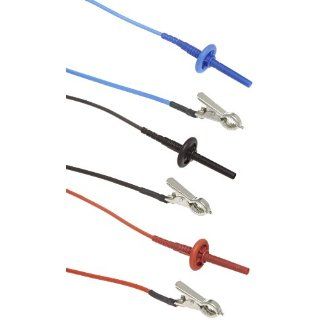 Megger 6121 452 Lead Set for MIT5/10 Series Insulation Resistance Testers, 50' Length Test Leads