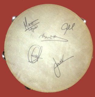 Maroon 5 Band Signed Autographed Tambourine Entertainment Collectibles