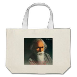 Rabindranath Tagore Love Quote Gifts & Cards Bag