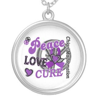 Peace Love Cure 2 Chiari Malformation Jewelry