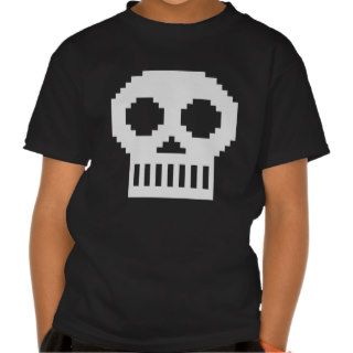 "8 Bit" Skull T shirts