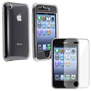 Eforcity Clear Snap on Case/ Screen Guard for Apple iPhone 3G/ 3GS Eforcity Cases & Holders