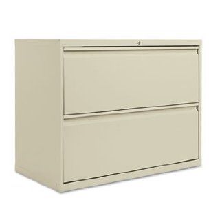 Alera LA523629PY   Two Drawer Lateral File Cabinet, 36w x 19 1/4d x 29h, Putty  Laptop Computers  Computers & Accessories