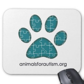 Animals For Autism Logo Mousepad