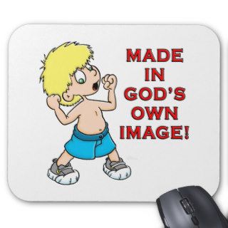 Made in God's Image Mousepads