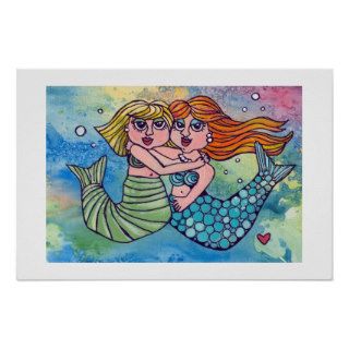 Friends Forever Mermaids  Posters