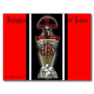 KK, Knights of Kaos Postcards