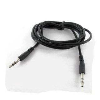BLACK 3.5mm STEREO AUXILIARY AUDIO CABLE FOR Samsung Galaxy Express SGH i437 Cell Phones & Accessories