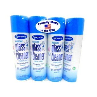 Sprayway Glass Cleaner 4 Pack 19oz Cans 