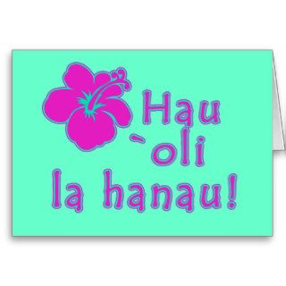 Happy Birthday In Hawaiian Greeting Card