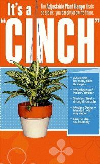   	 The "CINCH" Adjustable Weather Proof Plant Hanger  flower pot holder  Plant Hooks  Patio, Lawn & Garden