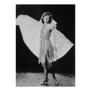 Flapper Style Dress, 1920s Posters
