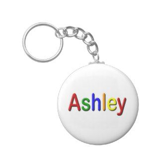 Ashley Alphabet Name keychain