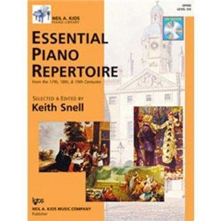 GP456   Essential Piano Repertoire of the 17th, 18th, & 19th Centuries Level 6 Keith Snell 9780849763564 Books