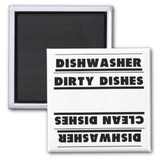 Upside Down Dishwasher Magnet
