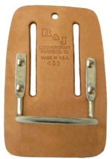 R & J Leathercraft 04395 Leather Hammer Holder Steel Cradle Loop (439)   Tool Holsters  
