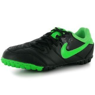 Nike Soccer Turf Cleats Nike Nike5 Bomba Junior   Black/Poison Green Shoes