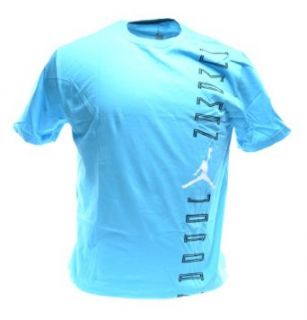 Jordan Jumpman AJ XI Men's T Shirt Gamma Blue/Black/White 576786 456 (Size 2X) at  Mens Clothing store Fashion T Shirts