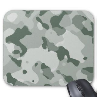 Ash Gray; Grey Camo; Camouflage Mousepad