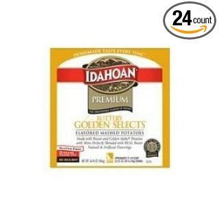 Idahoan Premium Buttery Golden Selects Mashed Potatoes, 16.44 Ounce    24 per case.