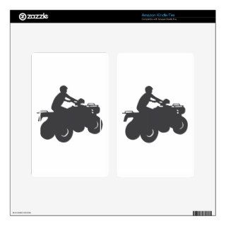 Four Wheeler / ATV Sports Decals For Kindle Fire