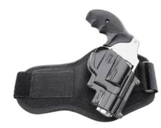 Concealed Carry Fobus Ankle (Leg) Hand Gun Holster Model JSW 3 A. Fits to Smith & Wesson 36, 37, 60, 442, 637, 642, 642LS, All shrouded 38.  Fobus Left Hand Holster Revolver  Sports & Outdoors