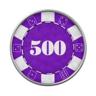 Five Hundred Gambling Chip peekaboo tin Jelly Belly Tins