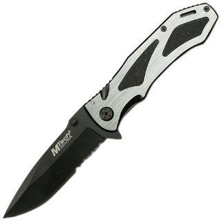 MTECH USA MT 458GY Tactical Folding Knife (4.5 Inch Closed)  Tactical Folding Knives  Sports & Outdoors