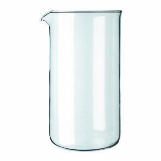Bodum Spare Glass Carafe for French Press Coffee Maker, 8 Cup, 1.0 Liter, 34 Ounce Kitchen & Dining