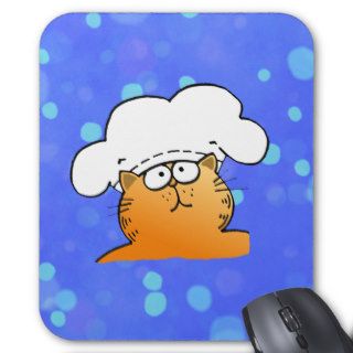 Cute Chef / Cute Cartoon Chef Mouse Pad