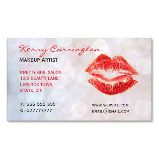 Makeup Artist business cards