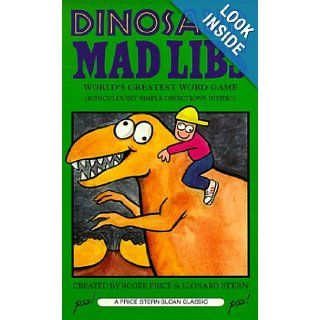 Dinosaur Mad Libs Roger Price 9780843135282 Books
