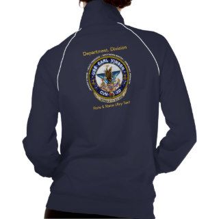 USS Carl Vinson CVN 70 Frnt&Bck / (Any Dark )ML  T shirts