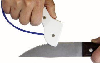 Knife Utility Sharpener Safety Handle Easy to Use As Seen On TV Kitchen & Dining