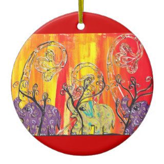 Happy Elephant Parade Ornament