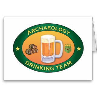 Archaeology Drinking Team Cards