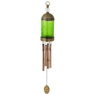 Russco lll WC098559 Dragonfly Medieval Domed Plastic Wind Chime, Antique Bronze  Wind Bells  Patio, Lawn & Garden